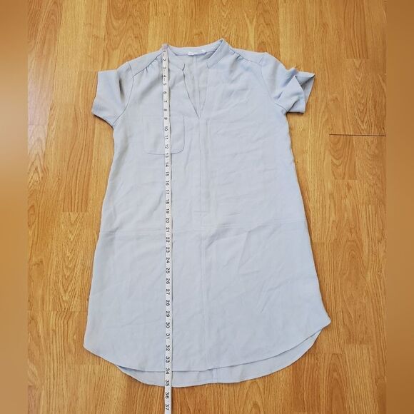 🌸 LUSH/ All in Favor 🌸 Hailey Crepe Shift Dress - [size Small, Blue] - Picture 10 of 12